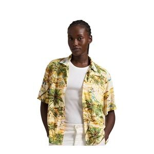 Ralph Lauren Hawaiian-Print Camp Shirt